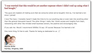 Brain Audit Testimonial Marina